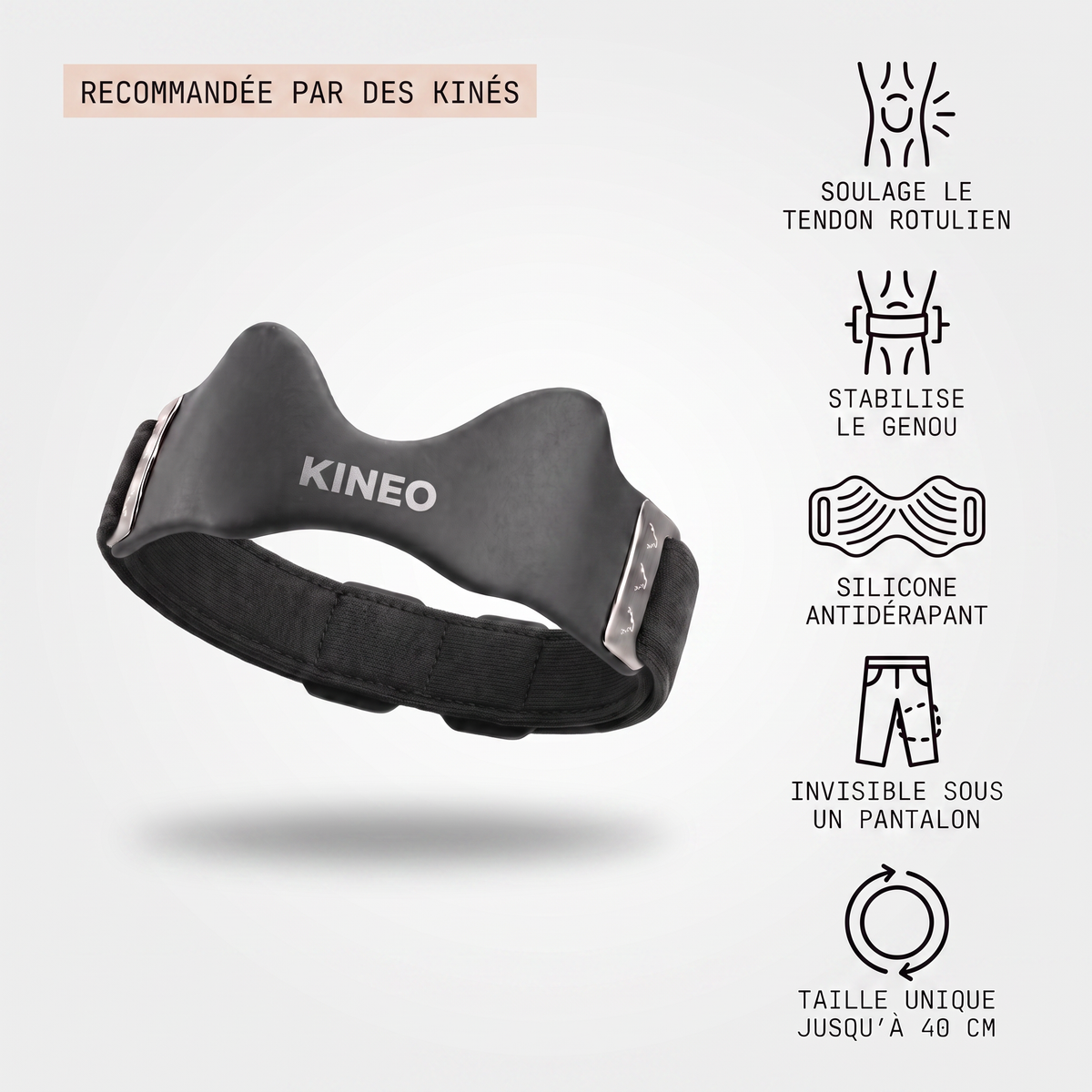 Kineo — la précision qui soulage votre genou.